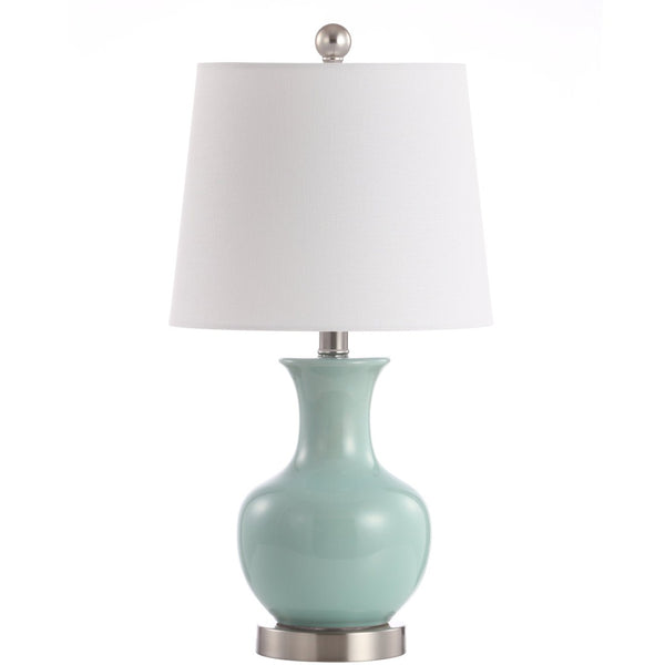 Safavieh SOREN Table Lamp - Elegant Deep Blue Design for Ambient Lighting in Living Rooms, Bedrooms & Offices TBL4197A