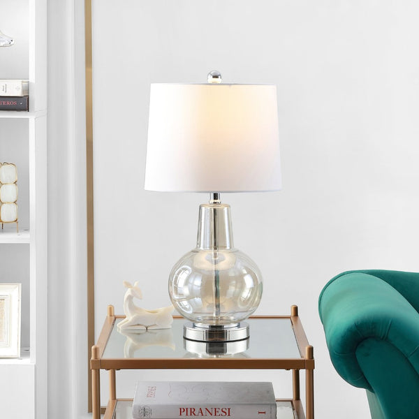 Safavieh ATLAS Table Lamp - Elegant Luster Glass Design for Ambient Lighting in Modern & Classic Spaces TBL4201E