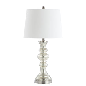 Safavieh Jaiden Table Lamp - Elegant Mercury Square Design, Perfect For Modern Home Décor And Lighting Needs Mercury . Tbl4204a
