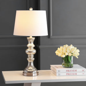 Safavieh Jaiden Table Lamp - Elegant Mercury Square Design, Perfect For Modern Home Décor And Lighting Needs Mercury . Tbl4204a