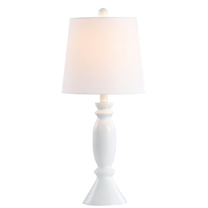 Safavieh KIAN, 24-Inch White Polyresin Table Lamp – Elegant Lighting for Any Room, Perfect for Home Decor! TBL4213A