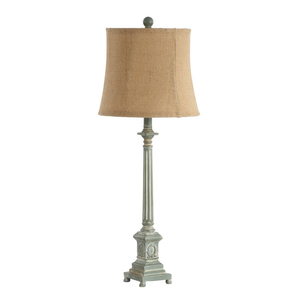 Safavieh COLLIN Table Lamp - Elegant Antique Blue Accent for Timeless Decor, Perfect for Home Ambiance & Style TBL4214A