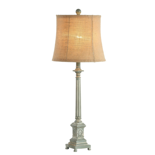 Safavieh COLLIN Table Lamp - Elegant Antique Blue Accent for Timeless Decor, Perfect for Home Ambiance & Style TBL4214A