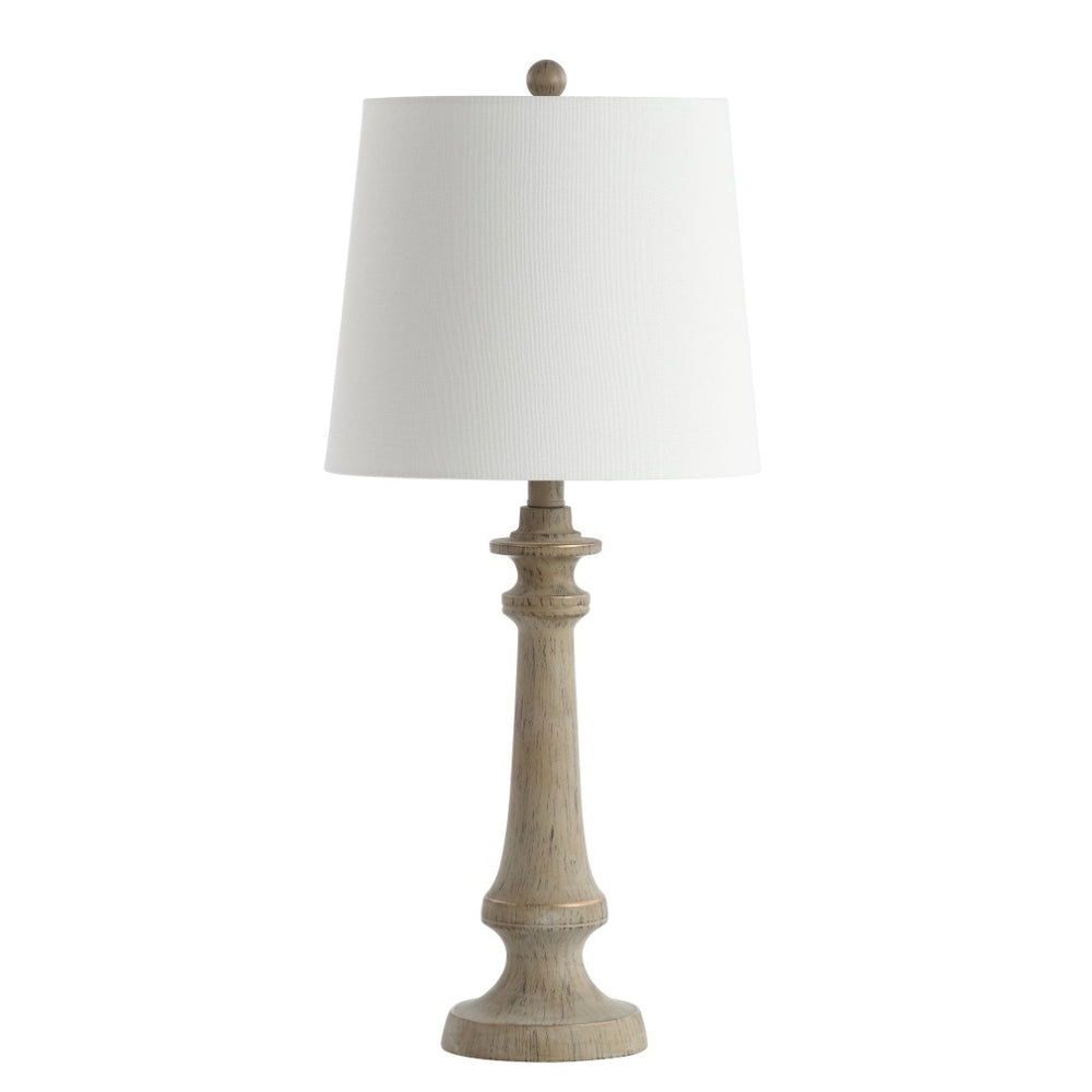 Safavieh RHETT Table Lamp - Timeless Wood Finish Lighting for Cozy Spaces, Perfect for Modern & Traditional Decor TBL4215A