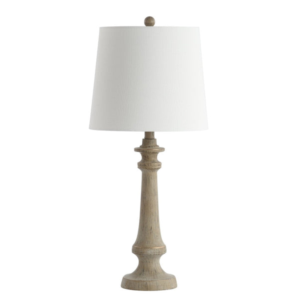 Safavieh RHETT Table Lamp - Timeless Wood Finish Lighting for Cozy Spaces, Perfect for Modern & Traditional Decor TBL4215A