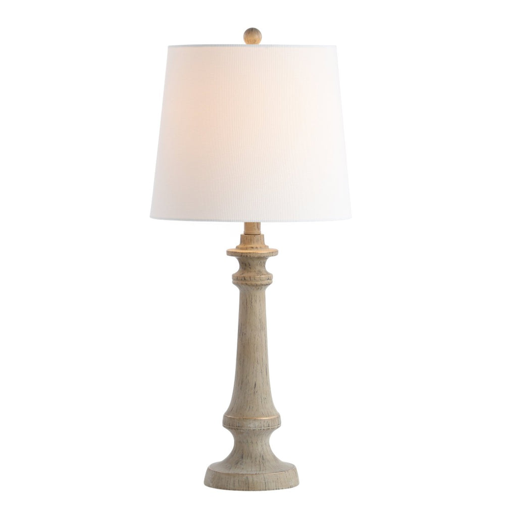 Safavieh RHETT Table Lamp - Timeless Wood Finish Lighting for Cozy Spaces, Perfect for Modern & Traditional Decor TBL4215A