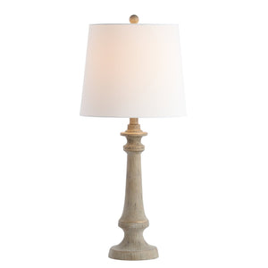 Safavieh RHETT Table Lamp - Timeless Wood Finish Lighting for Cozy Spaces, Perfect for Modern & Traditional Decor TBL4215A