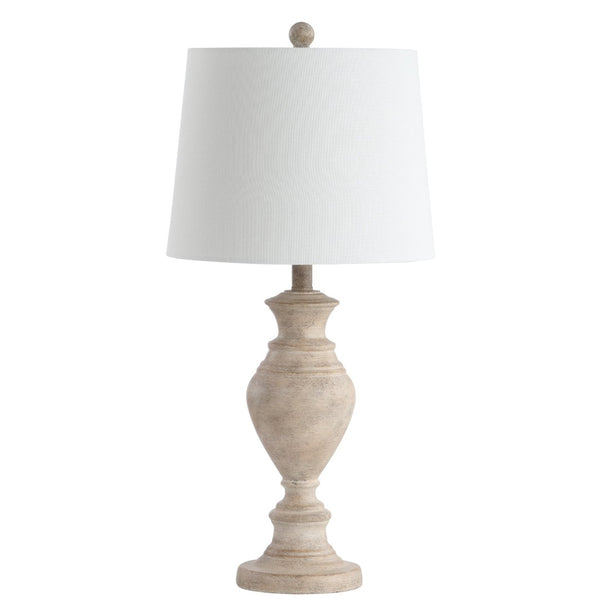 Safavieh KYLER, 27.5 INCH POLYRESIN TABLE LAMP - Light Brown Design for Classic Elegance in Any Room Decor TBL4216A