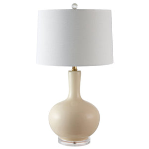 Safavieh NILLA Table Lamp - Elegant Lighting Accent for Living Spaces, Timeless Design & Soft Ambiance Cream TBL4224A-SET2