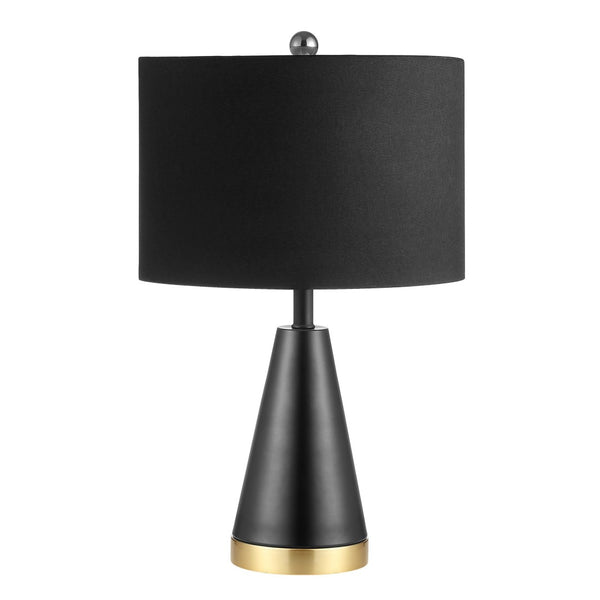 Safavieh PENLA Table Lamp - Modern Minimalist Design with Elegant Black & Gold Finish for Cozy Spaces TBL4226A-SET2