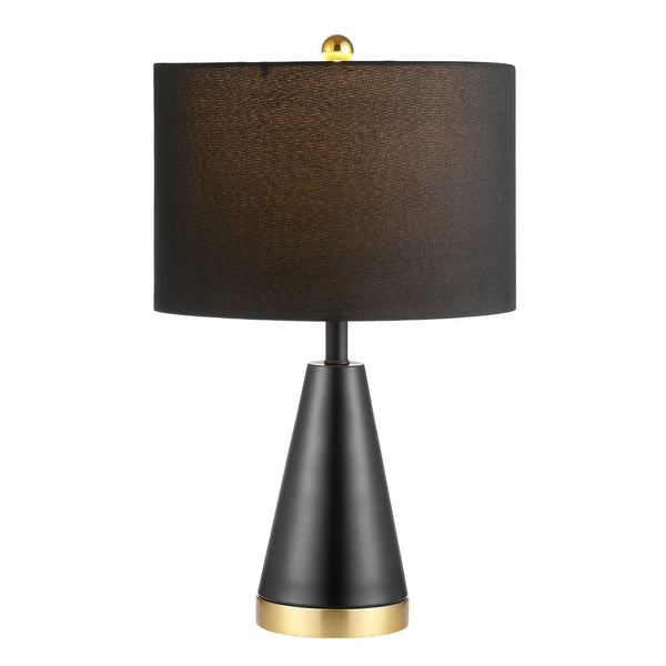 Safavieh PENLA Table Lamp - Modern Minimalist Design with Elegant Black & Gold Finish for Cozy Spaces TBL4226A-SET2