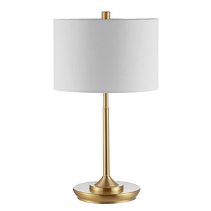 Safavieh TAREN, 21.5-Inch Gold Iron Table Lamp - Modern Elegance for Ambient Lighting in Any Room Decor TBL4228A-SET2