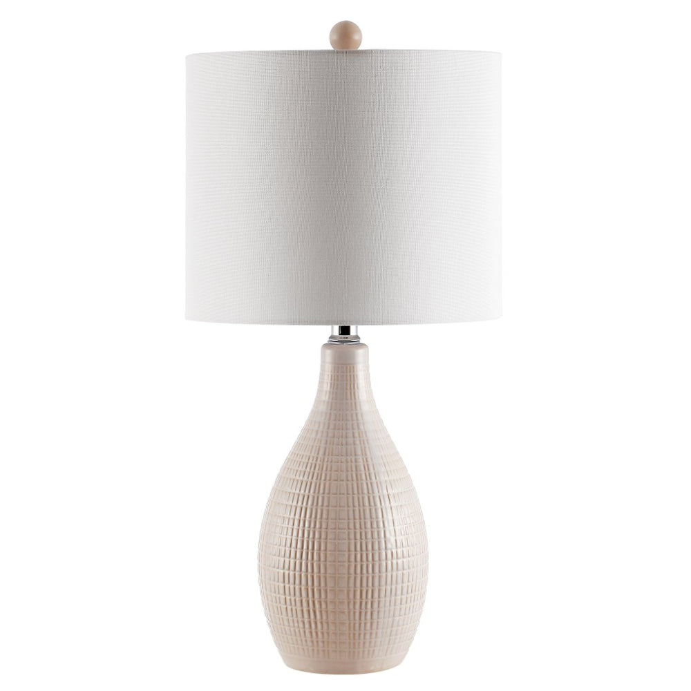 Safavieh GREMLA Table Lamp – Elegant Creme Finish, Versatile Lighting for Living Rooms, Bedrooms & Offices TBL4235A