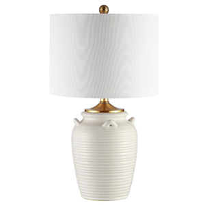 Safavieh LENER Table Lamp - Elegant Ivory Design for Living Rooms, Bedrooms & Offices - Perfect Lighting! TBL4243A