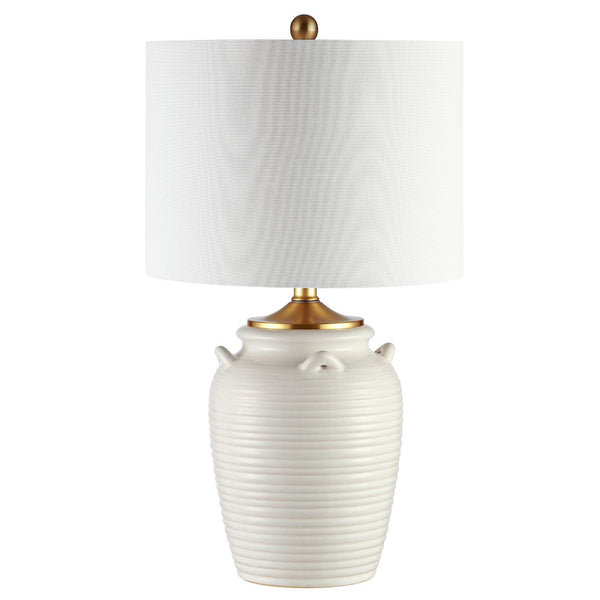 Safavieh LENER Table Lamp - Elegant Ivory Design for Living Rooms, Bedrooms & Offices - Perfect Lighting! TBL4243A