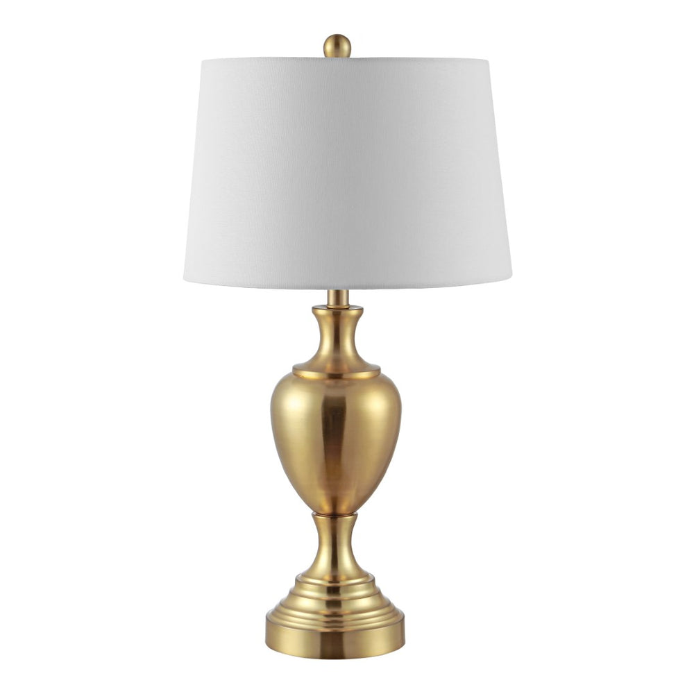 Safavieh POPPY, 28.5 INCH ELEGANT IRON TABLE LAMP FOR MODERN AND TRADITIONAL DECOR, AMBIENT LIGHTING Brass TBL4251B