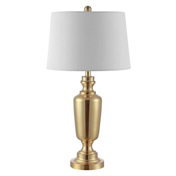 Safavieh EZRA, 29 Inch Iron Table Lamp – Timeless Modern Minimalism for Elegant Home Lighting Solutions Brass TBL4252B