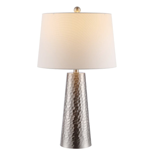 Safavieh BATUL, 26.5 Inch Nickel Iron Table Lamp – Timeless Design for Elegant Home Lighting & Décor TBL4261A