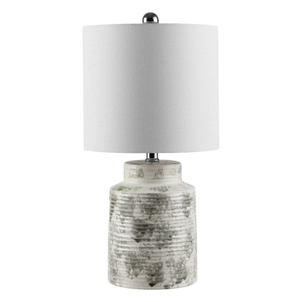 Safavieh BRANKO, 20-Inch Blue-Grey Ceramic Table Lamp - Elegant Ambient Lighting for Home & Office Decor TBL4269A