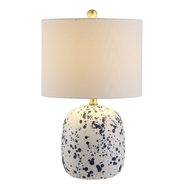 Safavieh WALLACE, 20-Inch Ivory Ceramic Table Lamp – Timeless Elegance, Warm Glow, Perfect for Any Room TBL4273A