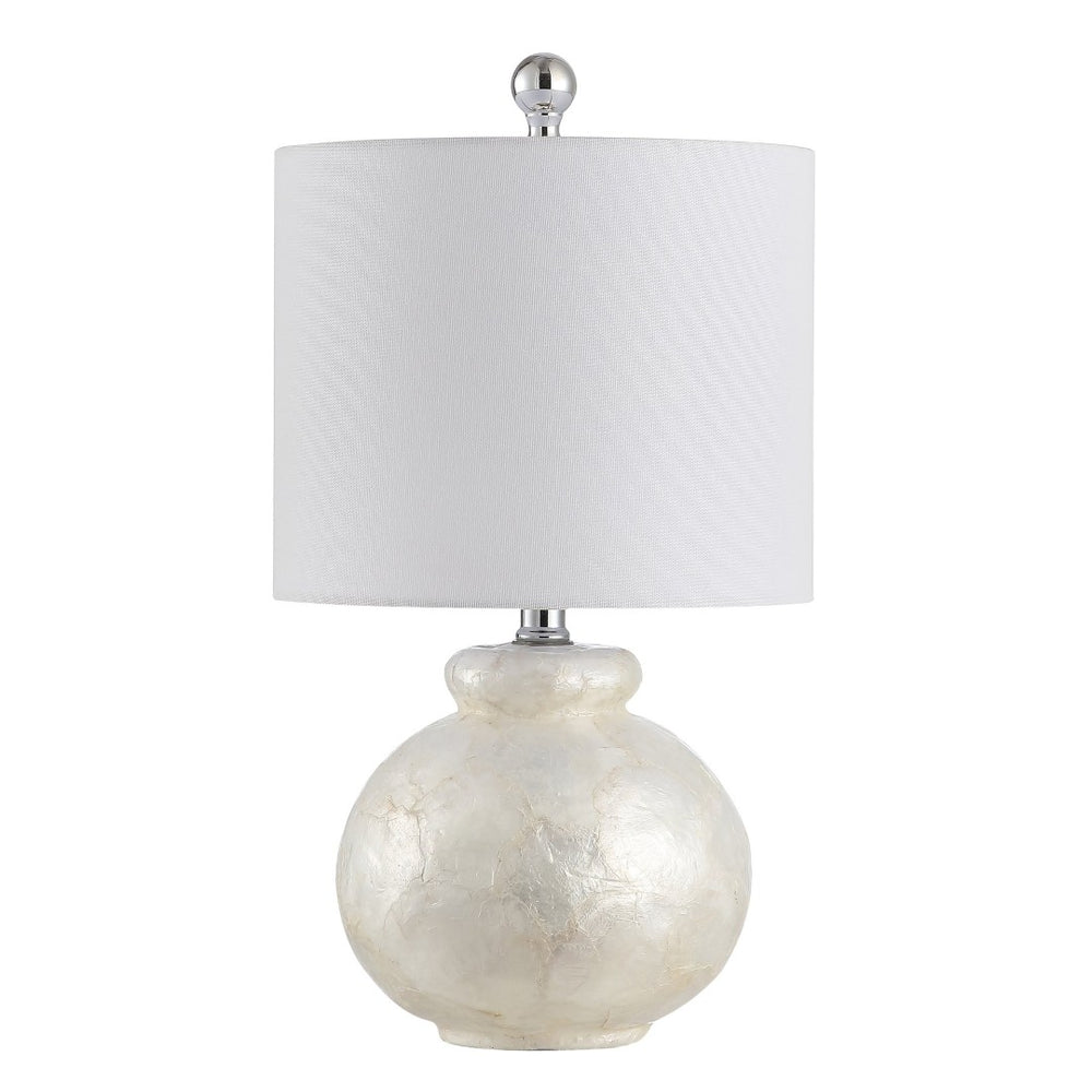 Safavieh IVY, Elegant 19-Inch Ivory Resin Table Lamp for Stylish Ambient Lighting in Any Room Decor TBL4280A