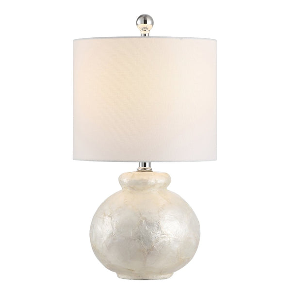 Safavieh IVY, Elegant 19-Inch Ivory Resin Table Lamp for Stylish Ambient Lighting in Any Room Decor TBL4280A