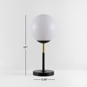 Safavieh GEMINI, 17 Inch Iron Table Lamp - Modern Accent Light for Stylish Living Rooms and Desks Black / Gold TBL4291A