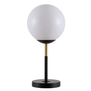 Safavieh GEMINI, 17 Inch Iron Table Lamp - Modern Accent Light for Stylish Living Rooms and Desks Black / Gold TBL4291A
