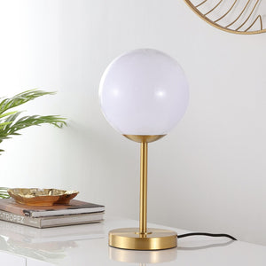 Safavieh GEMINI, 17 Inch Iron Table Lamp - Modern Accent Light for Stylish Living Rooms and Desks Gold TBL4291B