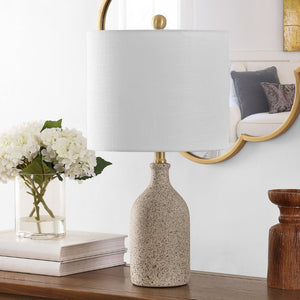 Safavieh GUNNAR, 23-Inch Grey Ceramic Table Lamp - Elegant Lighting for Modern Homes & Offices, Durable Design TBL4307A