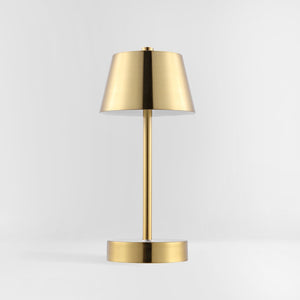 Safavieh LAITA, 11 INCH RECHARGEABLE LED TABLE LAMP - Modern Elegant Design for Any Room's Ambiance and Style Brass TBL4316B