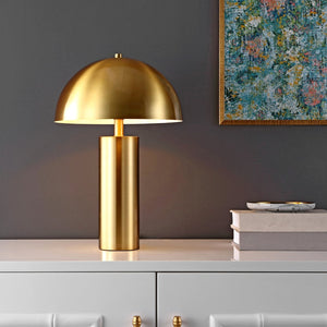 Safavieh IRIA, 20.4-Inch Gold Table Lamp - Modern Design for Cozy Illumination in Bedrooms and Offices TBL4319A