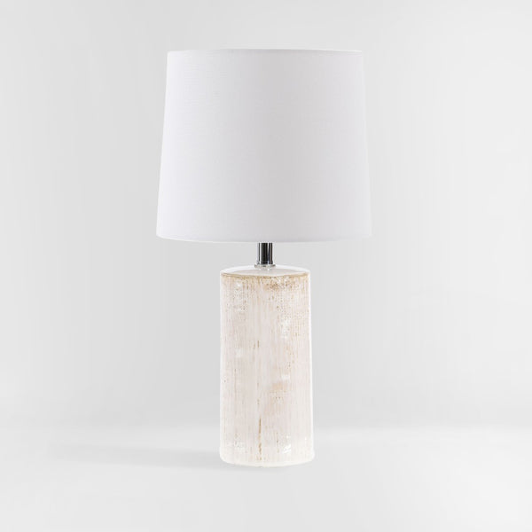 Safavieh JONIE, Elegant 19-Inch Ivory Ceramic Table Lamp Set of 2 for Modern Home Décor and Soft Illumination TBL4335B-SET2