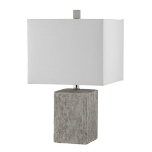 Safavieh JAXON, Elegant Grey Ceramic Table Lamp Set of 2 – Timeless Design for Living Rooms & Bedside Use TBL4337A-SET2