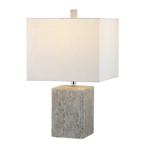 Safavieh JAXON, Elegant Grey Ceramic Table Lamp Set of 2 – Timeless Design for Living Rooms & Bedside Use TBL4337A-SET2
