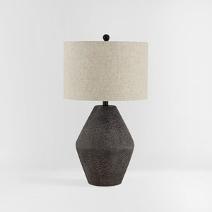 Safavieh ERSTA, 26.5-Inch Brown Resin Table Lamp - Stylish Accent Lighting for Modern & Traditional Spaces TBL4367A