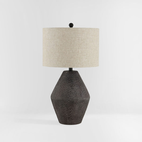 Safavieh ERSTA, 26.5-Inch Brown Resin Table Lamp - Stylish Accent Lighting for Modern & Traditional Spaces TBL4367A