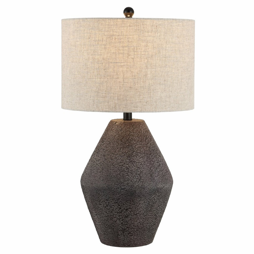 Safavieh ERSTA, 26.5-Inch Brown Resin Table Lamp - Stylish Accent Lighting for Modern & Traditional Spaces TBL4367A