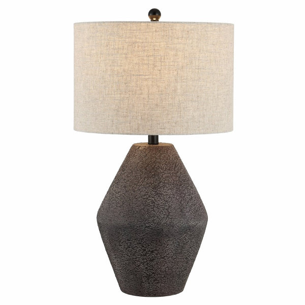 Safavieh ERSTA, 26.5-Inch Brown Resin Table Lamp - Stylish Accent Lighting for Modern & Traditional Spaces TBL4367A