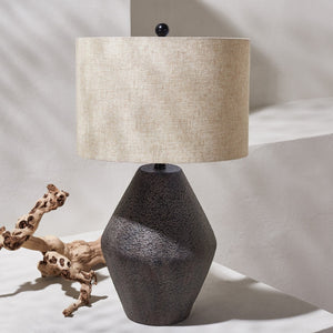 Safavieh ERSTA, 26.5-Inch Brown Resin Table Lamp - Stylish Accent Lighting for Modern & Traditional Spaces TBL4367A