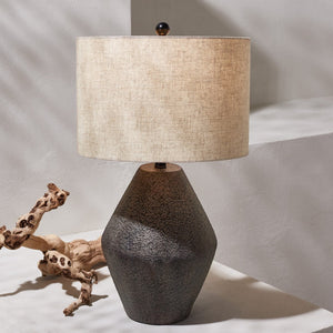 Safavieh ERSTA, 26.5-Inch Brown Resin Table Lamp - Stylish Accent Lighting for Modern & Traditional Spaces TBL4367A
