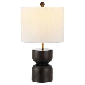 Safavieh LASTRA, 20.5 Inch Dark Brown Resin Table Lamp – Stylish Accent for Cozy Living Rooms & Bedrooms TBL4381A
