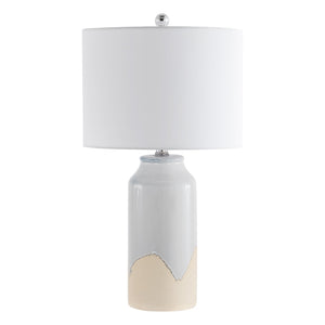 Safavieh BEVLEN, 27.5 Inch Antique White Ceramic Table Lamp – Elegant Home Accent for Warm, Inviting Spaces TBL4402A