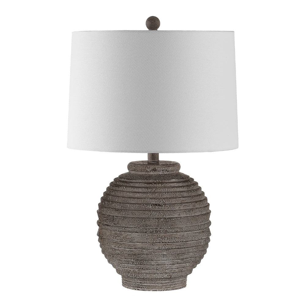 Safavieh PENDRI, Elegant 24-Inch Brown Resin Table Lamp for Cozy Illumination in Any Room, Timeless Design TBL4433A
