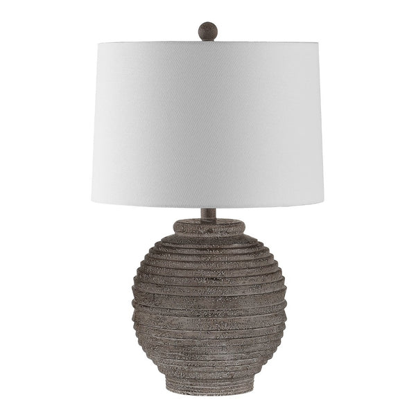 Safavieh PENDRI, Elegant 24-Inch Brown Resin Table Lamp for Cozy Illumination in Any Room, Timeless Design TBL4433A
