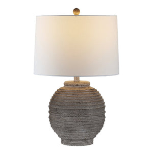 Safavieh PENDRI, Elegant 24-Inch Brown Resin Table Lamp for Cozy Illumination in Any Room, Timeless Design TBL4433A