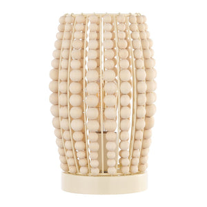 Safavieh DARROW, 11.75-Inch Cream Wood and Iron Table Lamp – Elegant, Versatile Lighting for Any Space TBL4447A