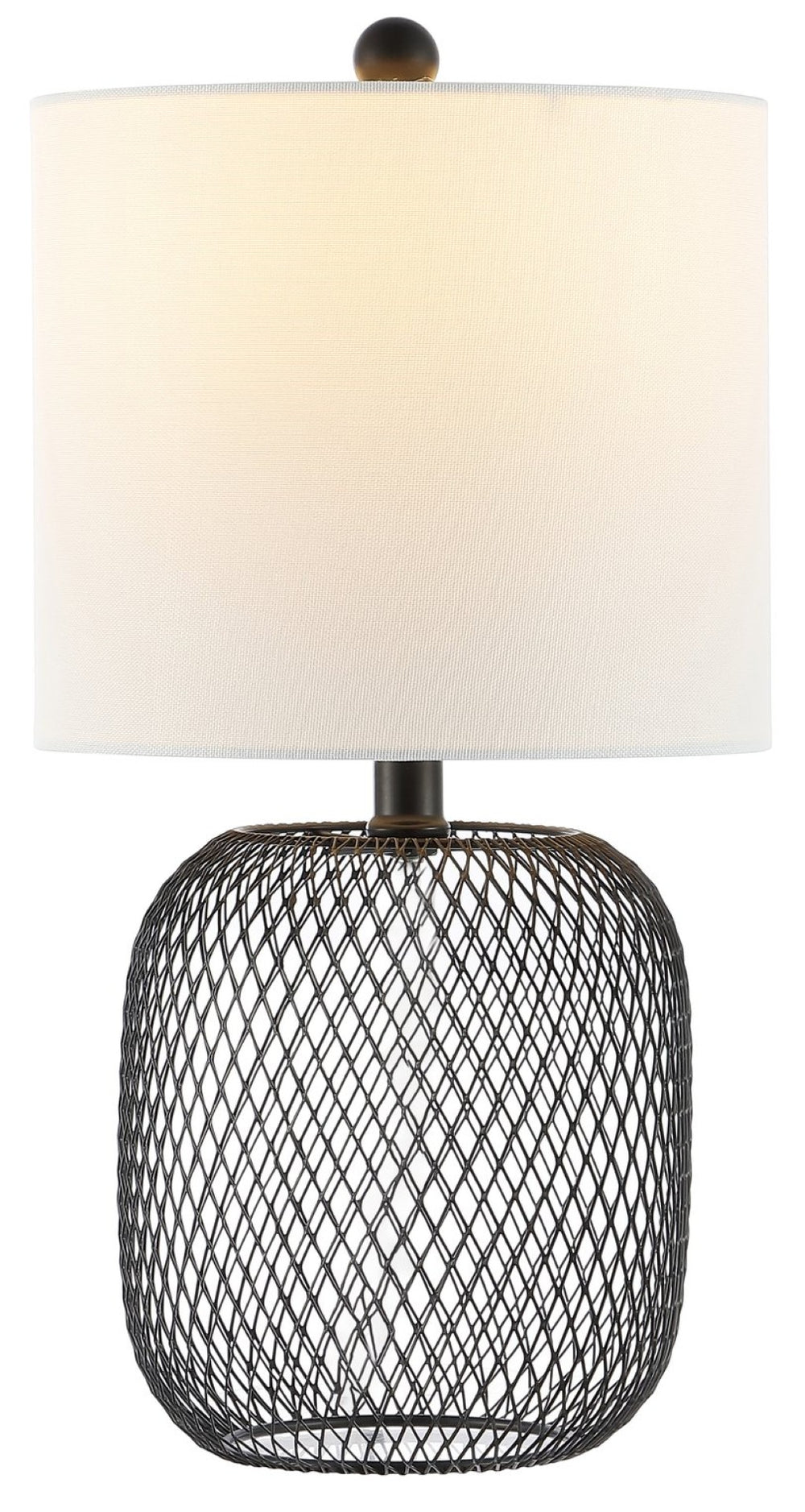 Safavieh NOVIS, 18-Inch Black Iron Table Lamp – Minimalist Design for Elegant Home Lighting & Décor Upgrade TBL4470A