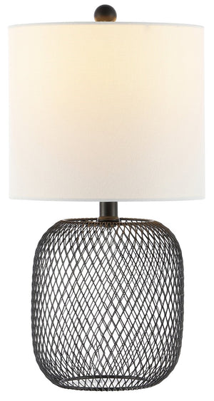 Safavieh NOVIS, 18-Inch Black Iron Table Lamp – Minimalist Design for Elegant Home Lighting & Décor Upgrade TBL4470A