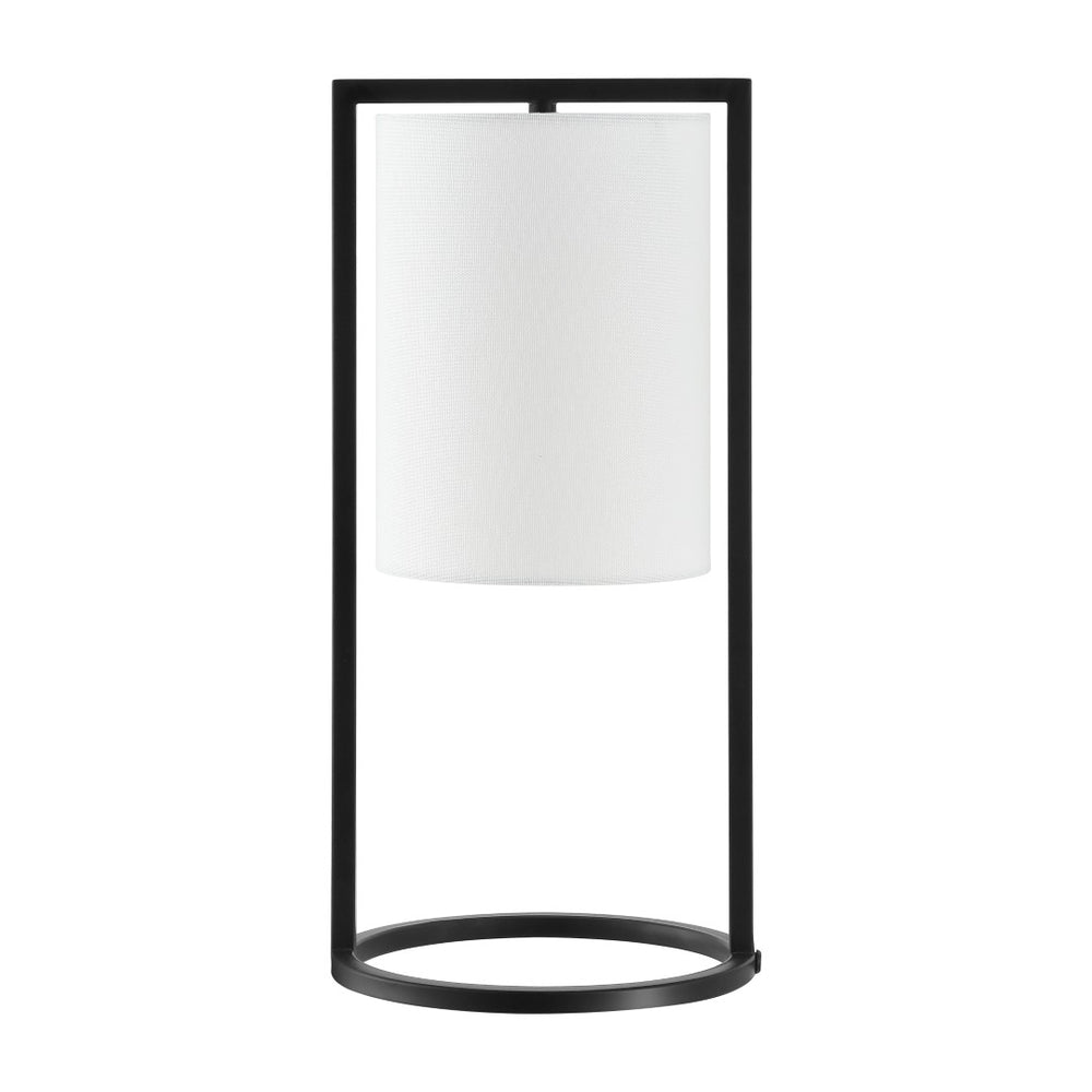 Safavieh TAMIKO, 17.75" Black Iron Table Lamp - Sleek Minimalist Design for Modern & Transitional Spaces TBL4476A